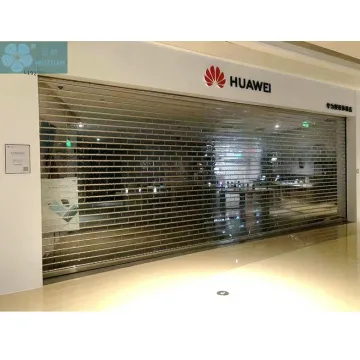 Transparen Polycarbonate Commercial Roller Shutter Door